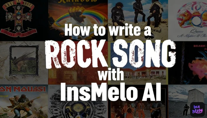 How to write a rock song with InsMelo AI