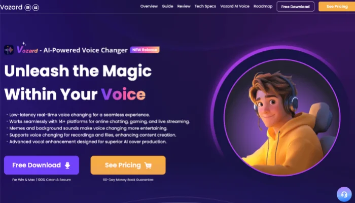 best voice changer for vozard