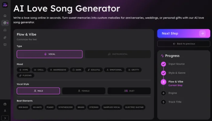 how do you write a love song