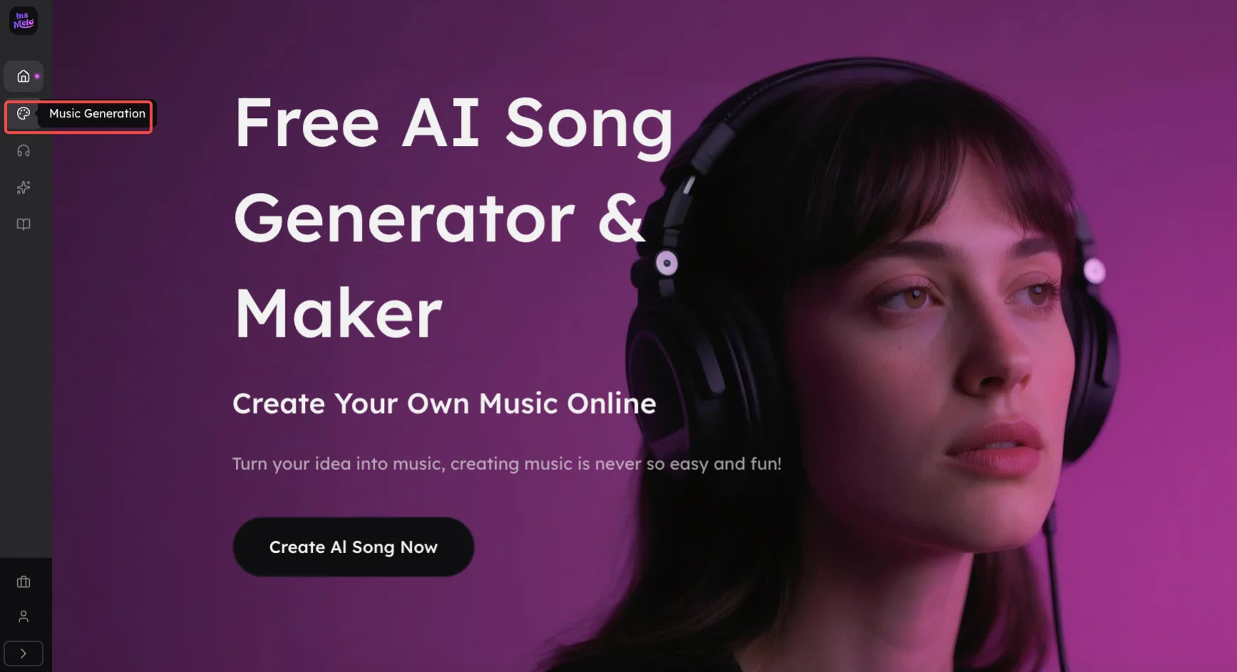 Go to InsMelo witch house generator