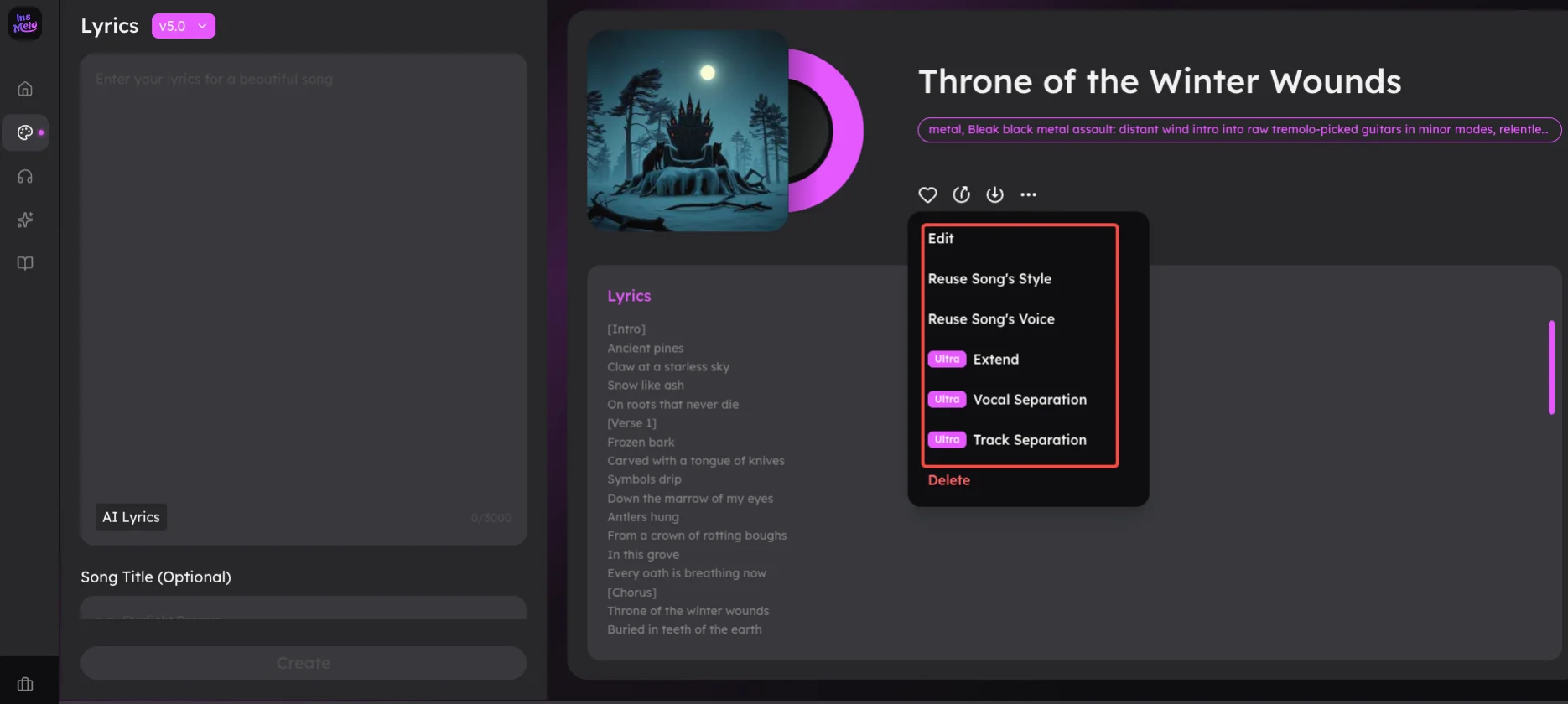 Customize your witch house music
