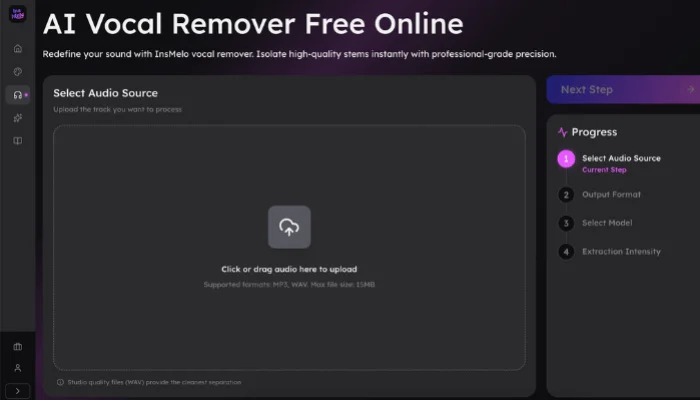 how to isolate a vocal track from a song