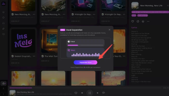 how to isolate vocal from a song