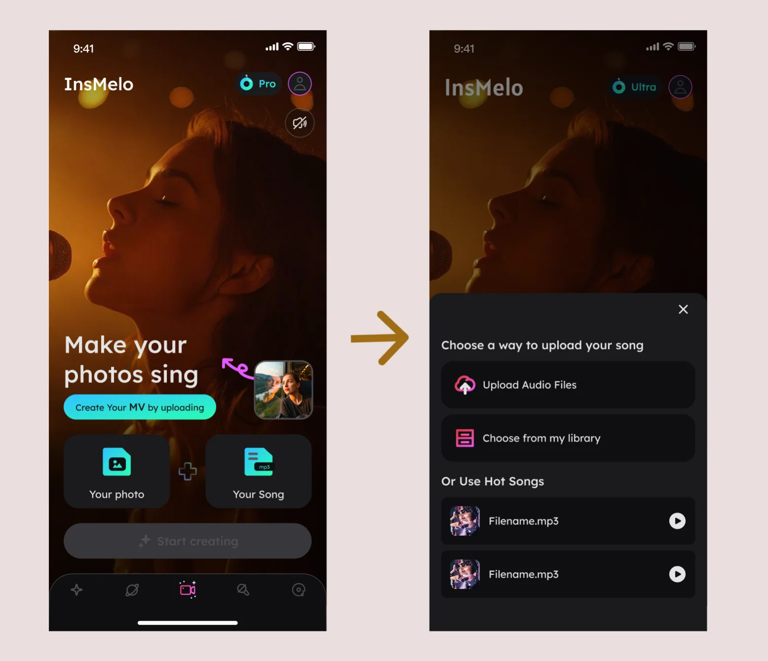 How to Create World Cup AI Videos - Steps for Uploading a Song and Image