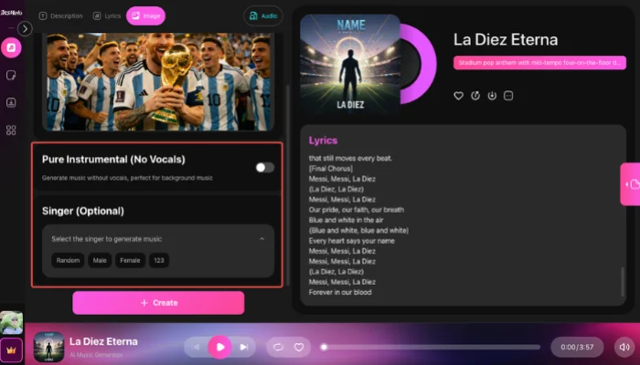 Argentina football team song