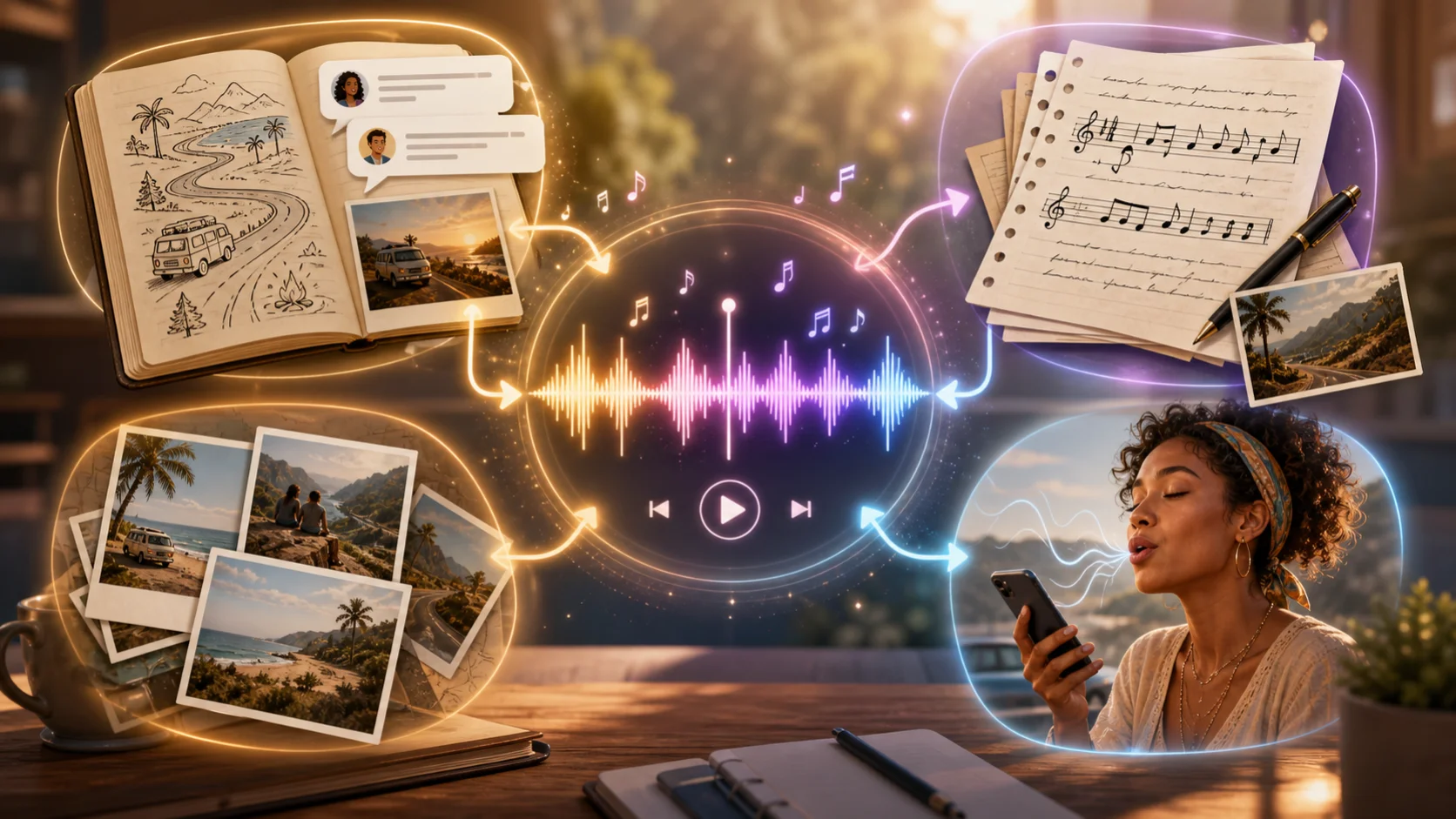 Create Summer Road Trips by InsMelo 4 Generation Modes