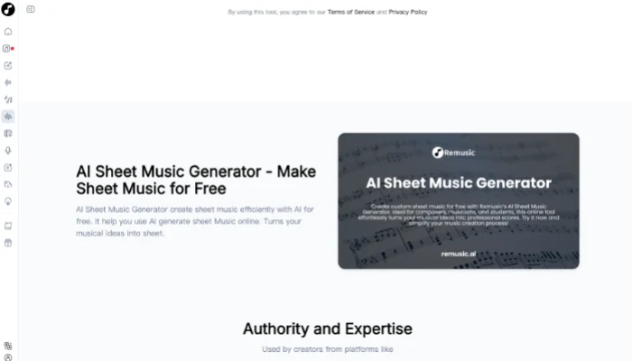 ai sheet music maker
