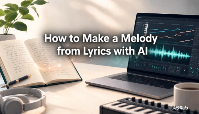 How to Make a Melody from Lyrics with AI