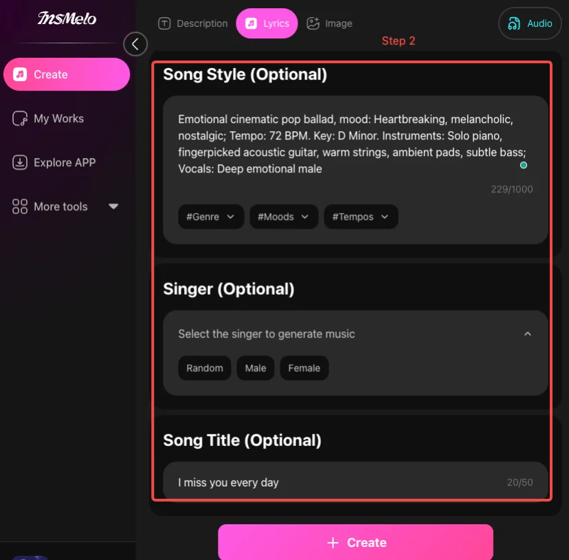 Using AI Melody Generator from Lyrics Online to Choose Style