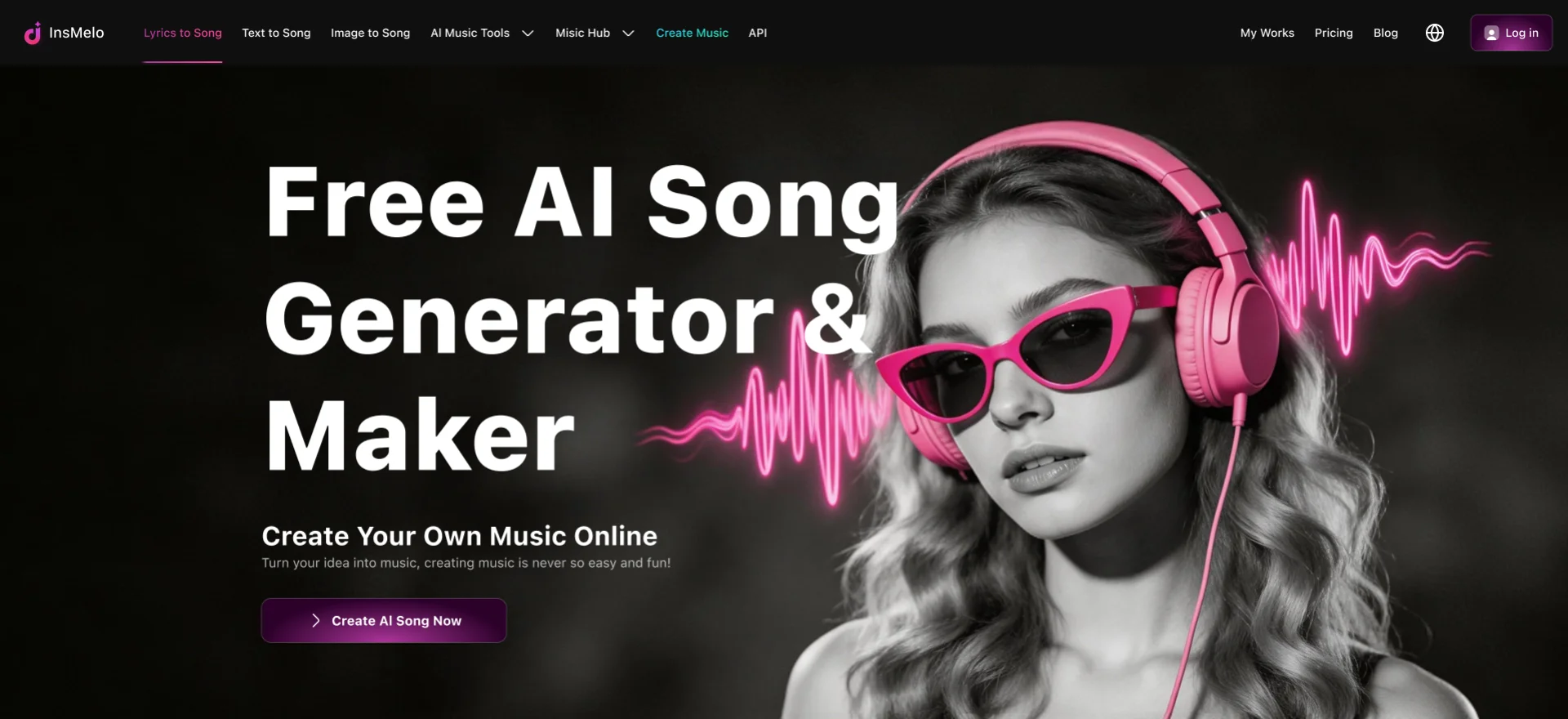 InsMelo AI song generator