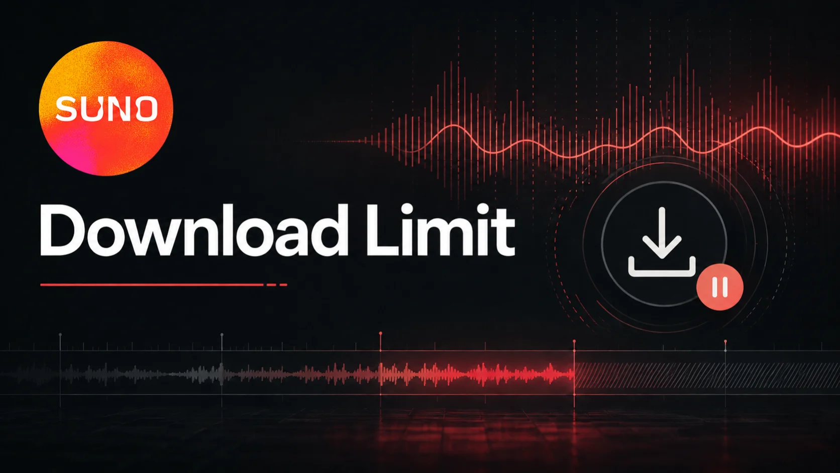 Suno Download Limit of AI Songs
